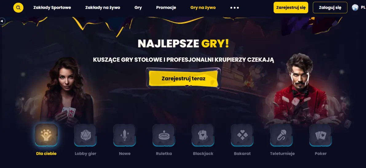 Najpopularniejsze gry w kasynach online